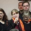 ...und Romy ihr erstes Solo!