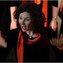 ...und beim Animieren des Publikums!