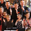 Mit den Kindern der Wohngruppe Waldidylle