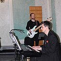 Erik am Basse und Eric am Klavier