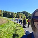 Gemeinsames Wandern zum Ausklang